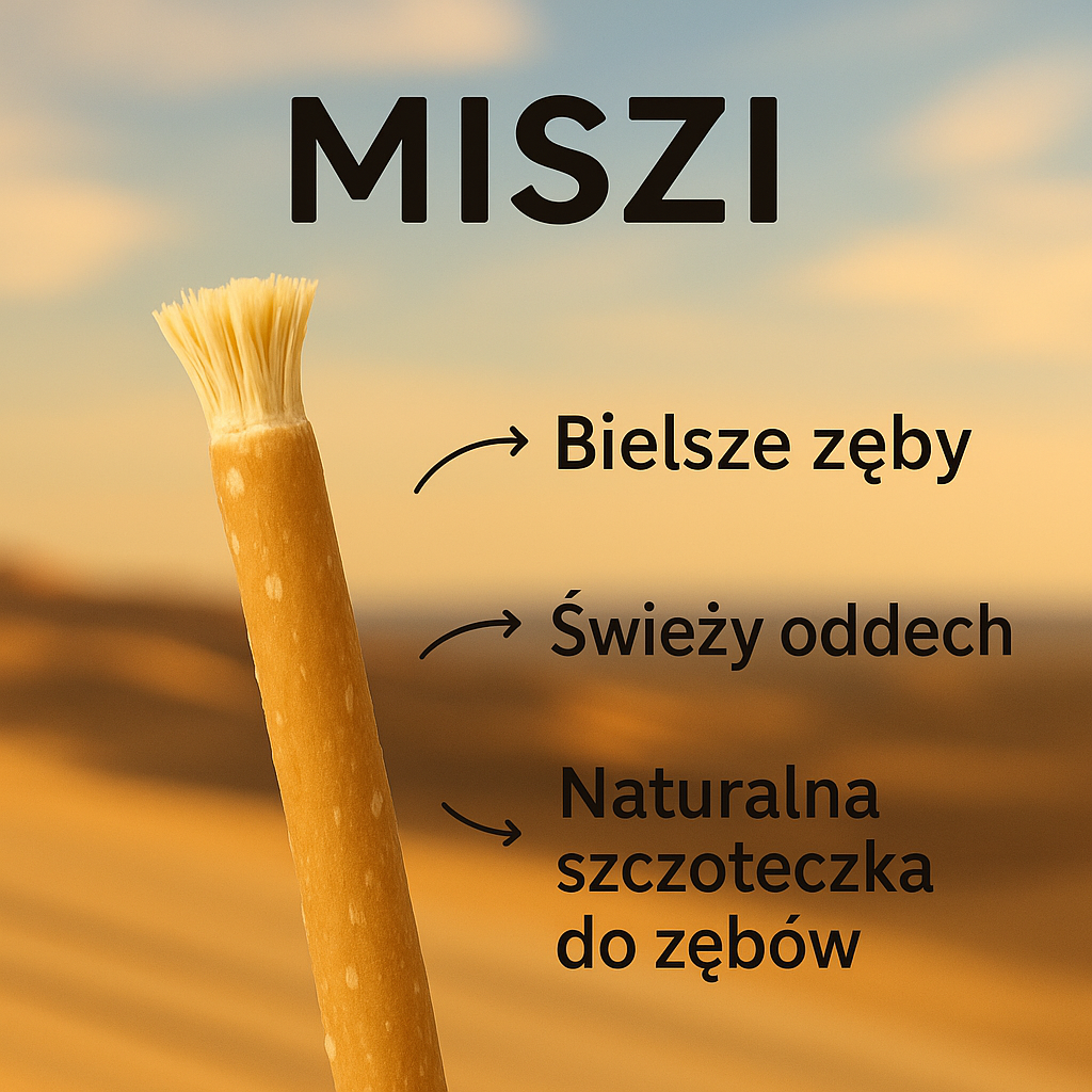 Miszi - naturalna szczoteczka do zębów